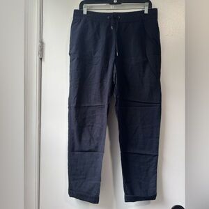James Perse Cotton Navy Blue Pants